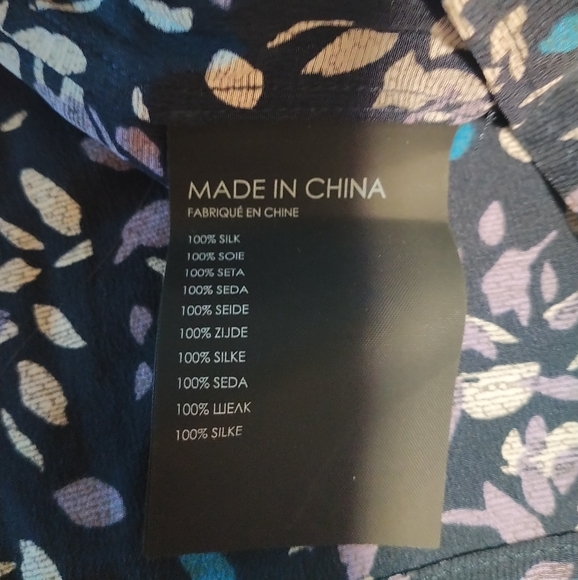 Club Monaco Silk Blouse - Picture 8 of 9